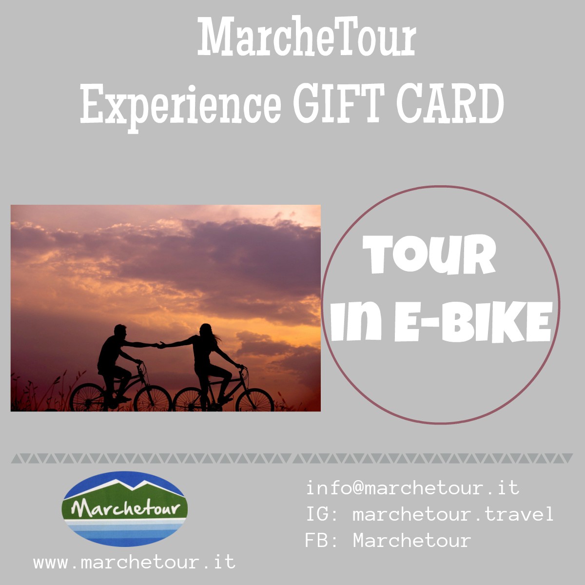 Experience Gift Card: Tour in E-bike